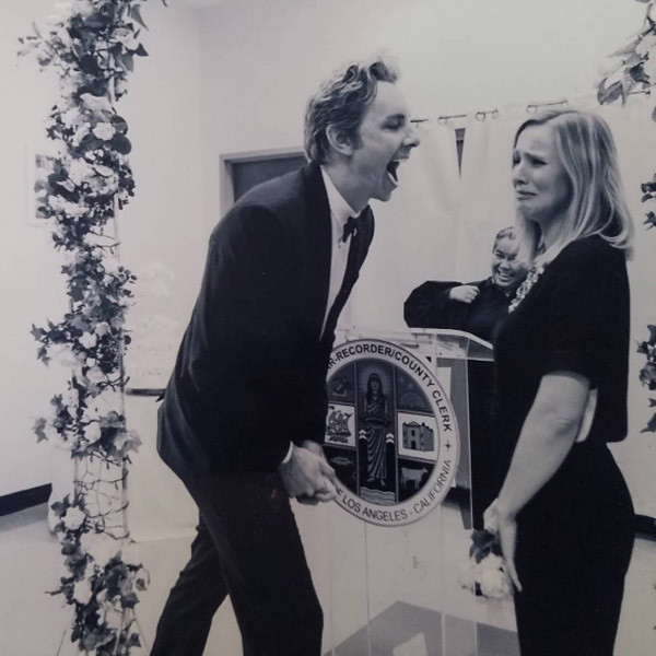 Kristen Bell Shares Throwback From Her Wedding With Dax Shepard And Kristen Bell Dax Shepard Instagram